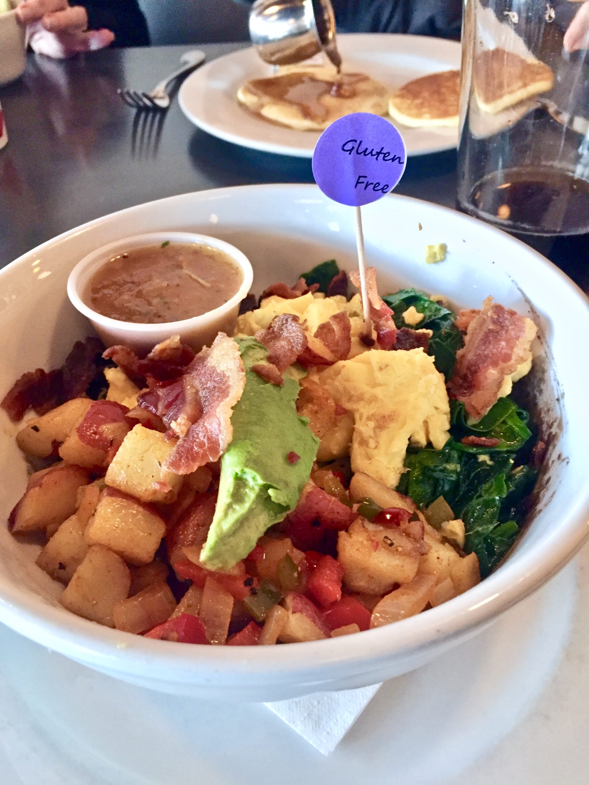 gluten free breakfast bowl galaxy cafe austin texas